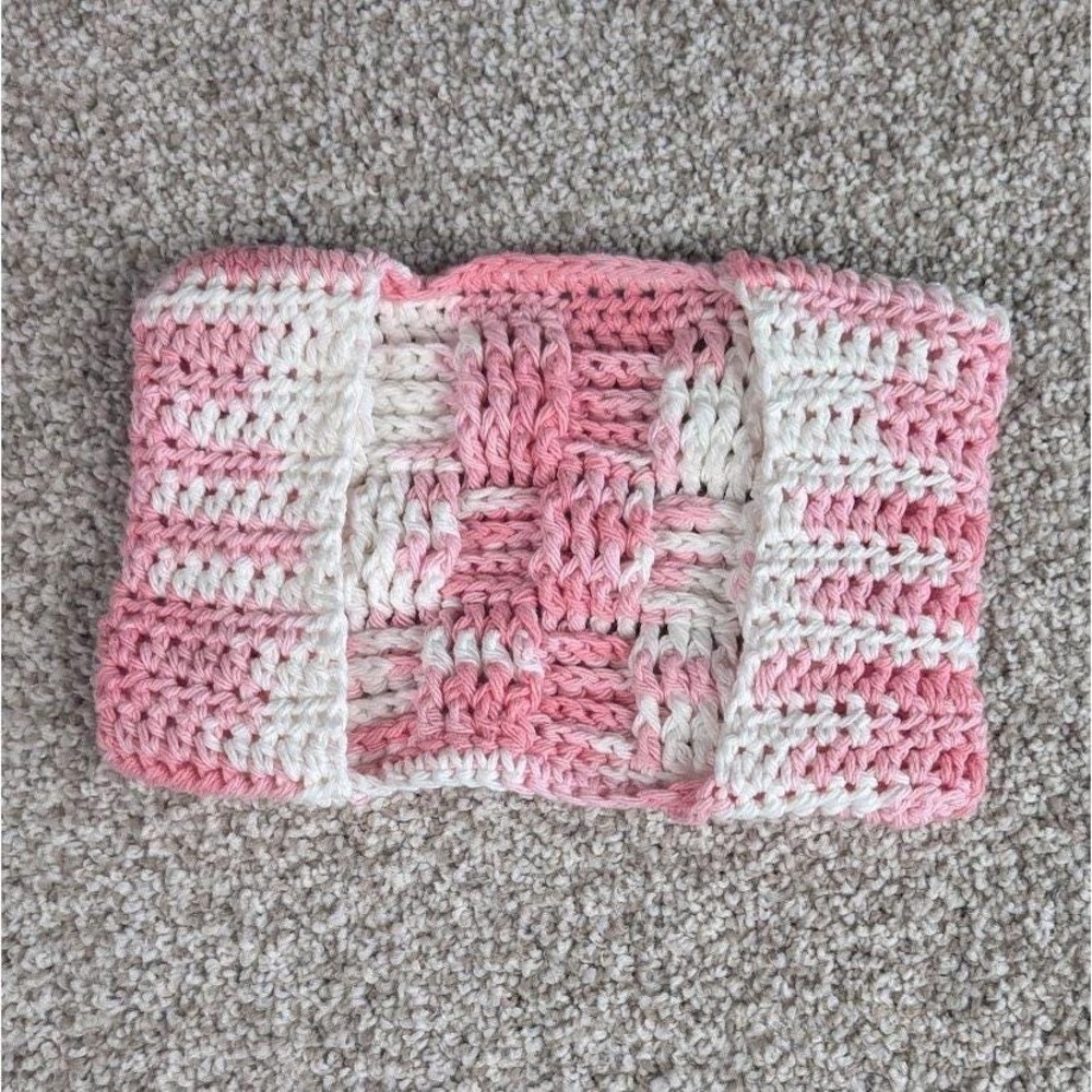 Swiffer Mop Cover Strawberry Pink White Reusable Washable Duster Pad Replacement - Picture 5 of 5